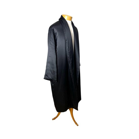 Vintage mens poly filled silk robe by Calvin Klein Size S - Picture 4 of 8